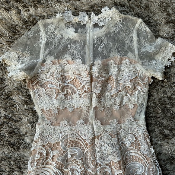 White Lace Dress - Picture 8 of 14